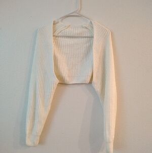 *NWOT* Hand Crafted Cropped Knit Cardigan